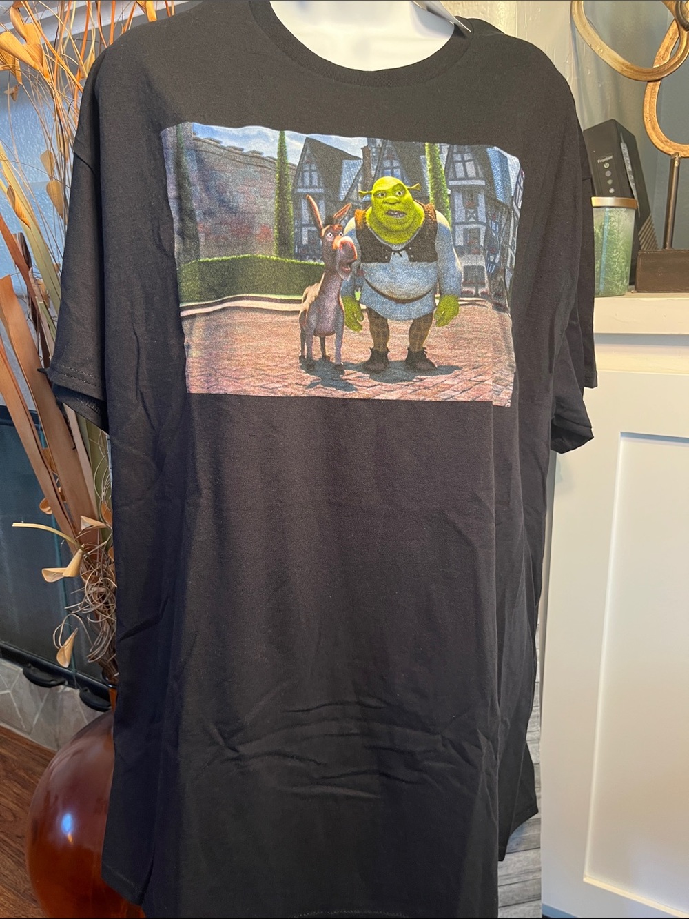 Shrek Scene Graphic Tee - Black